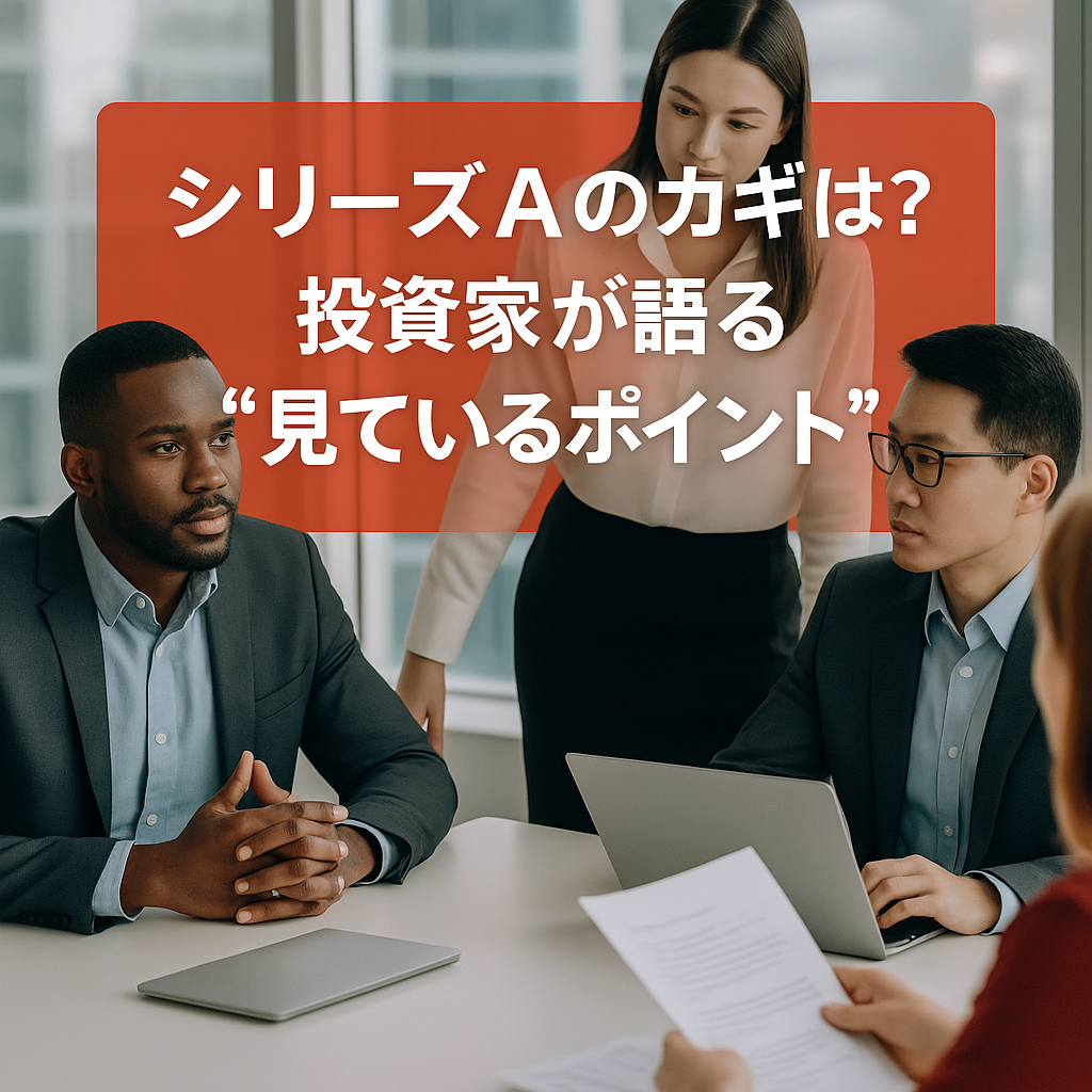 シリーズA資金調達イメージ